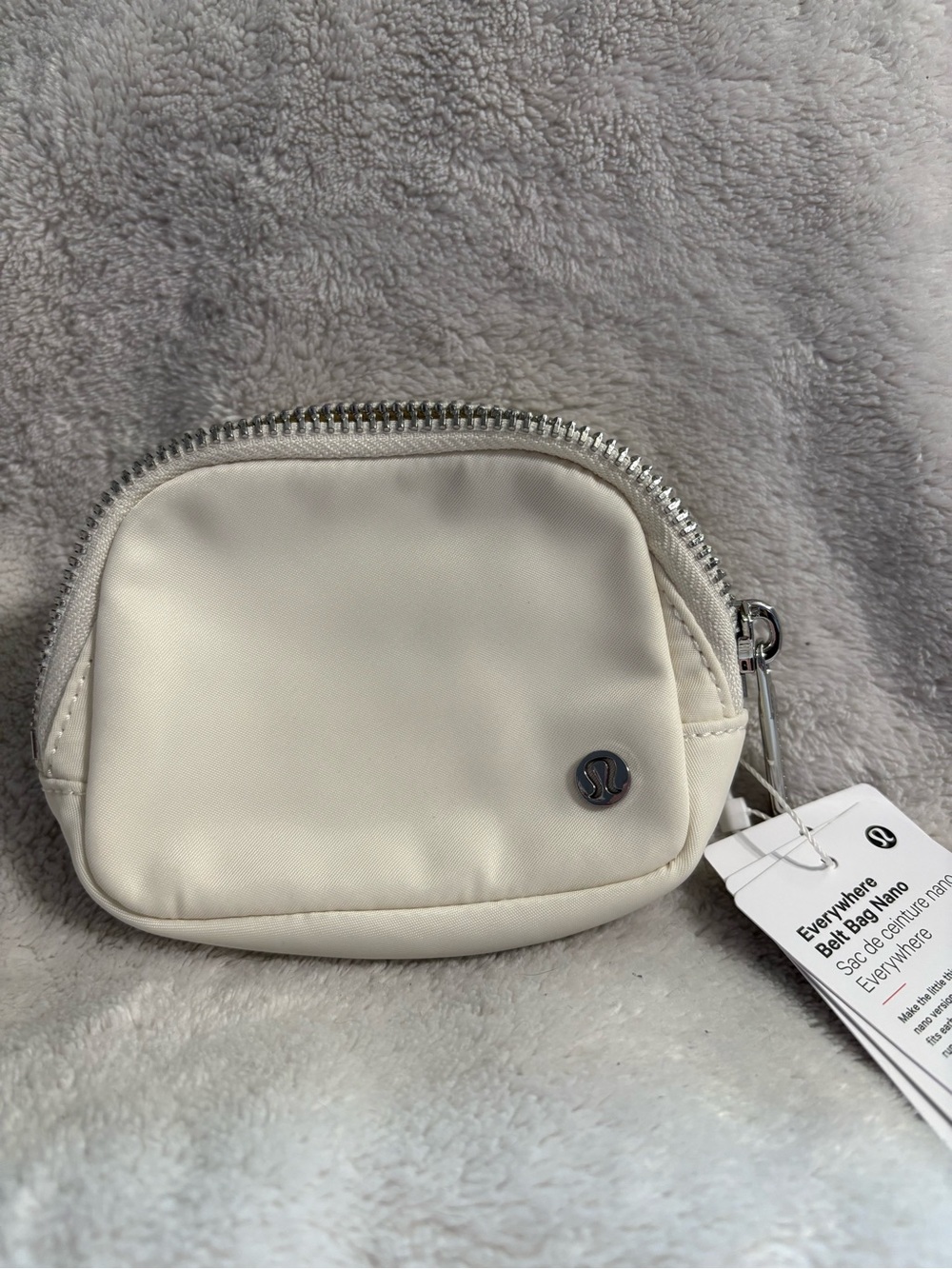 lululemon athletica Mini Pouch in Light Cream